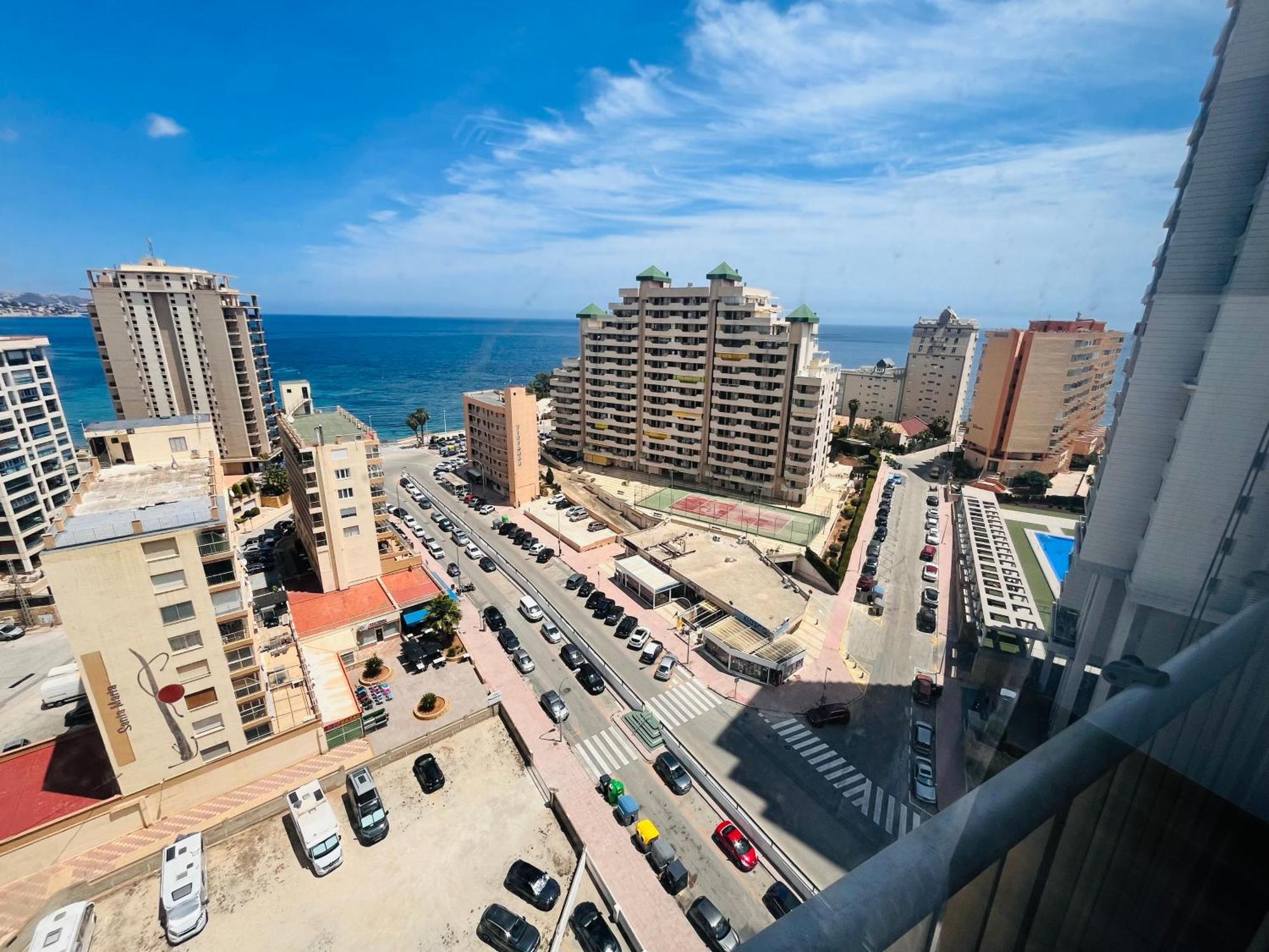 Calpe Apartamento Con Vistas Al Mar Impresionantes A 5 Min De La Playa Aire Wifi Parking Comunitario Bagian luar foto